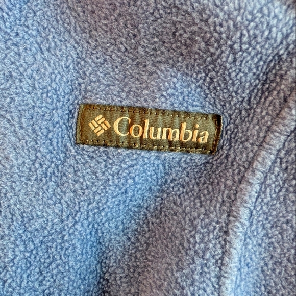 Columbia Women's Benton Springs Full Zip Blue Fleece Jacket Size M - Picture 8 of 8